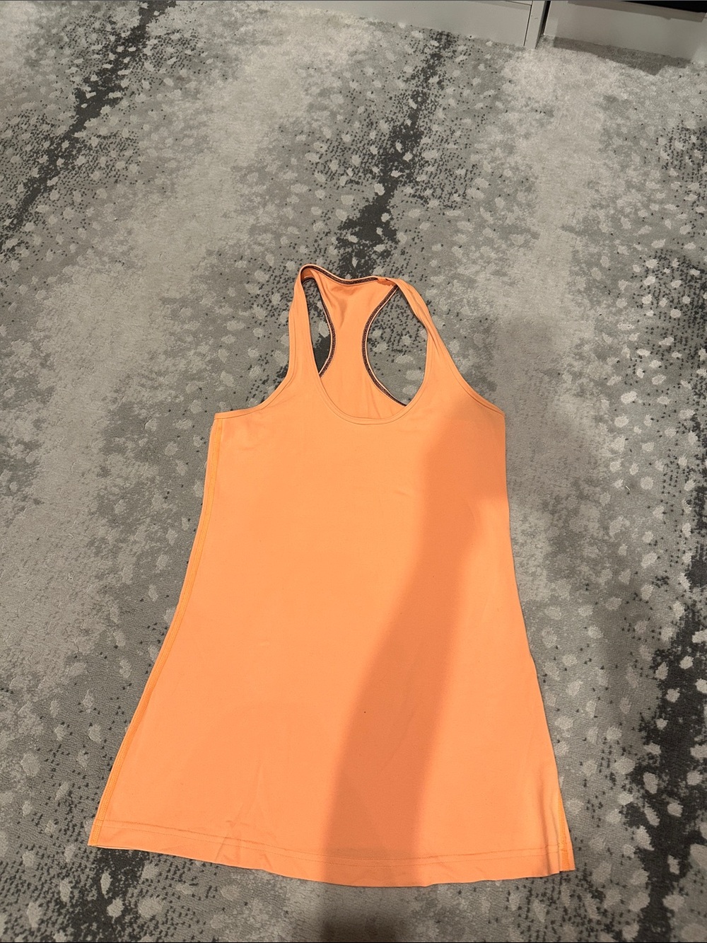 lululemon athletica Orange Racerback Tank